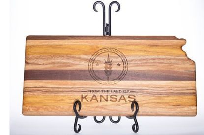 From the Land of Kansas Cutting Board
