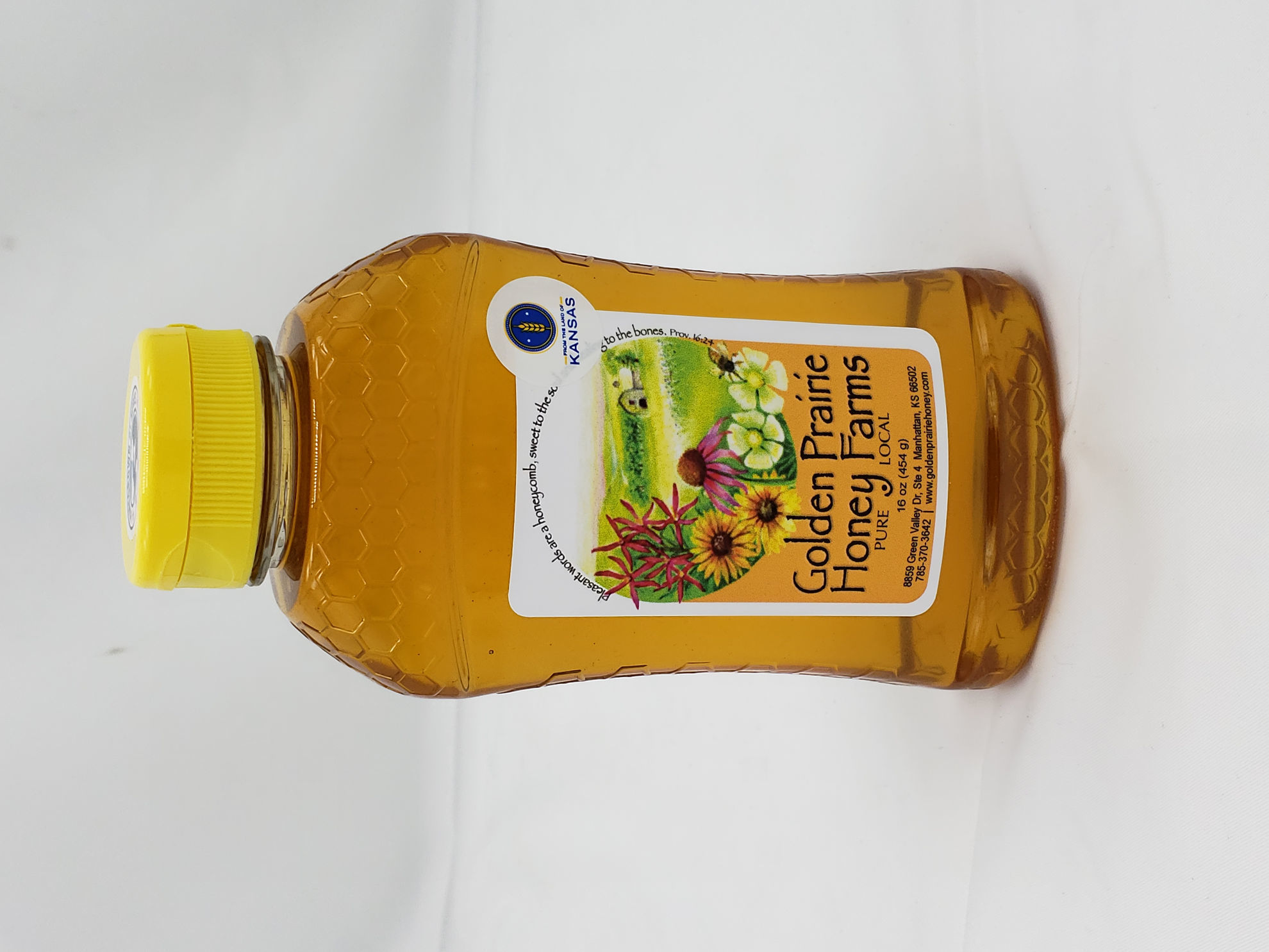 From the Land of Kansas Marketplace. Golden Prairie Honey