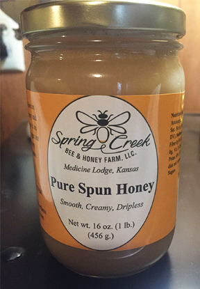 Picture of Spring Creek Bee Farm Natural Flavor Spun Honey