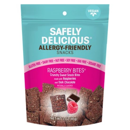 Safely Delicious Raspberry Bites