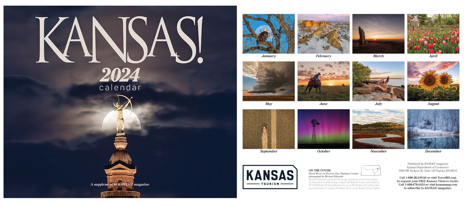 From the Land of Kansas Marketplace. 2024 KANSAS! Calendar