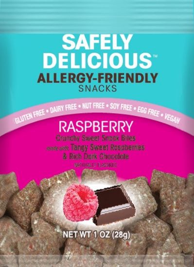 Safely Delicious Raspberry Bites 1  oz