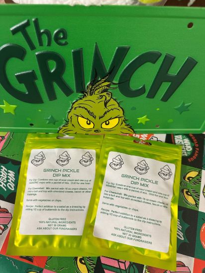 Grinch Pickle Dip Mix
