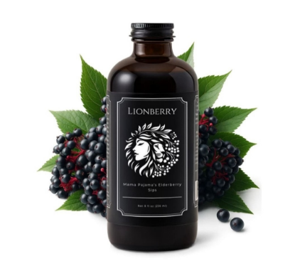 Elderberry Sips 8oz bottle
